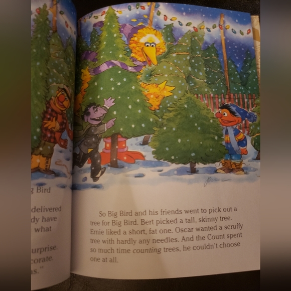 Little Golden Book: I Can't Wait Until Christmas w/ Big Bird from Sesame Street - Picture 6 of 7